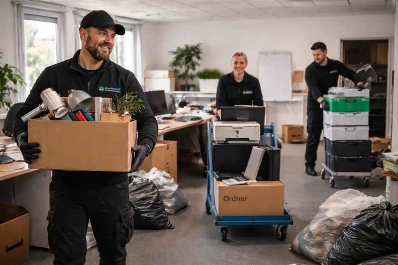 Firmenräumung in Niederösterreich – unser Team im Einsatz